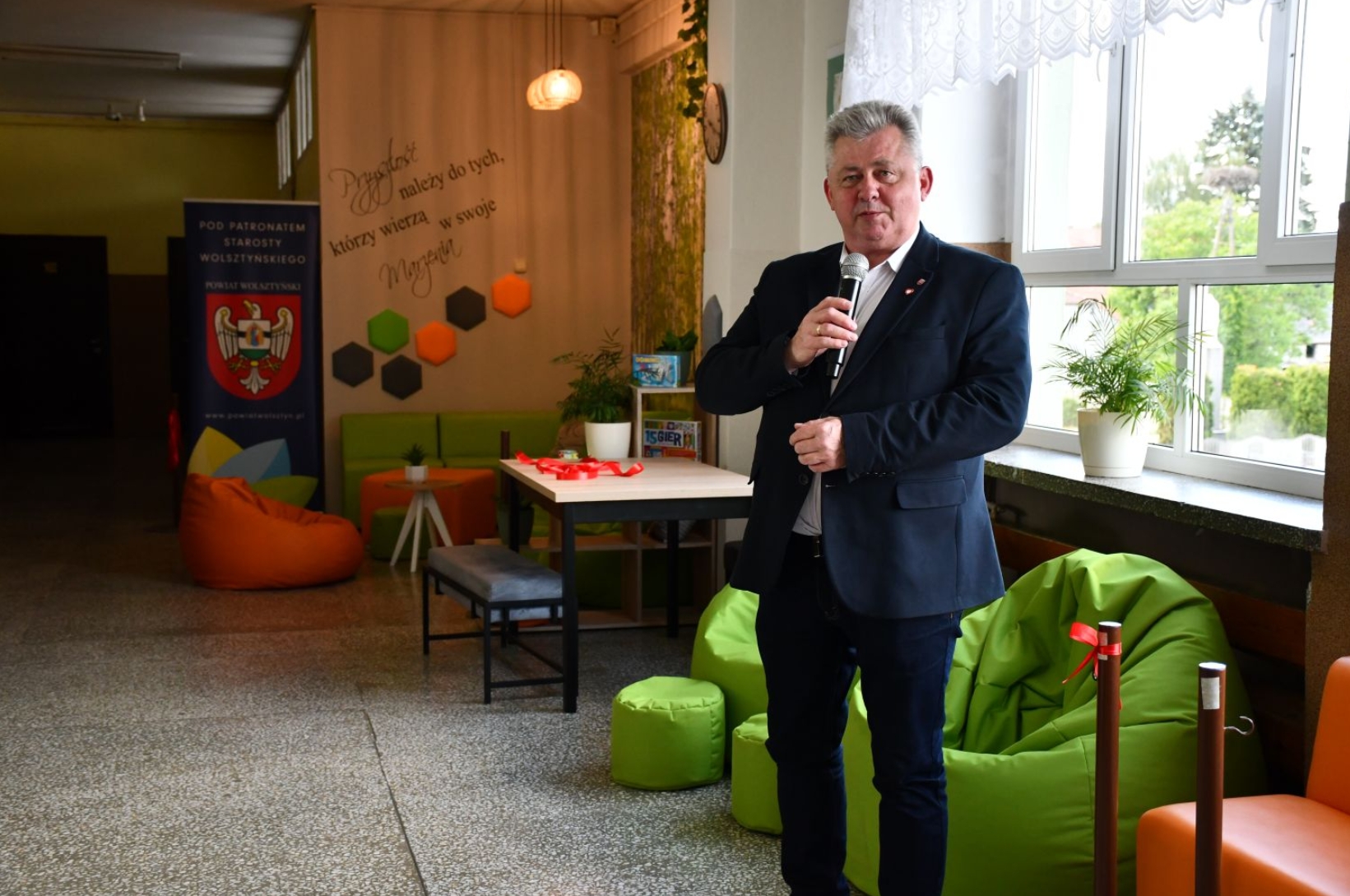 Otwarcie kącika relaksu w Zespole Szkolno-Przedszkolnym w Obrze